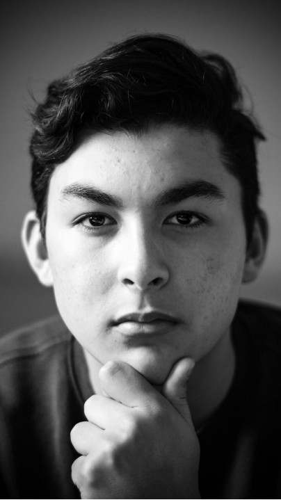 Designer face photo